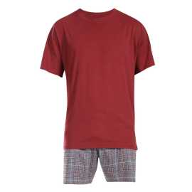 Pánske pyžamo Gino viacfarebné (79168-MCRDxG) XL.
Dopraj si dokonalý komfort počas spánku s pánskym pyžamom Gino, ktoré spája štýl, pohodlie a prírodné materiály.
Kvalitný materiál pre ničím nerušený spánok
Pyžamo Gino je vyrobené zo 100 % bavlny, ktorá je známa svojou jemnosťou, priedušnosťou a schopnosťou odvádzať vlhkosť.
Moderný štýl a pohodlie v jednom
Toto pyžamo je jasným dôkazom, že pánske pyžamo stále patrí do šatníka súčasného muža.
Prečo si kúpiť pyžamo Gino?

100 % bavlna: Prírodný materiál zaisťuje maximálnu priedušnosť, jemnosť a pohodlie pri každom nosení.
Ľahký a vzdušný strih: Krátke rukávy aj nohavice sú ideálne pre teplejšie noci a celoročné pohodlie doma.
Pohodlný klasický pás: Zaručuje stabilitu bez tlačení alebo zařezávania.

Spodná bielizeň Gino pre milovníkov kvalitných materiálov
Česká značka spodnej bielizne Gino je na svete už viac ako 30 rokov a za ten čas si našla mnoho priaznivcov.
Ako sa starať o pánske pyžamo Gino
Aby ti tvoje obľúbené pyžamo vydržalo dlho v skvelom stave, odporúčame dodržiavať nasledujúce pokyny na údržbu.

Pranie: Odporúčame prať pyžamo na 40 °C.
Sušenie: Tento kúsok nie je vhodný do sušičky – vysoké teploty by mohli spôsobiť srážanie alebo poškodenie materiálu.
Žehlenie: Áno, pyžamo môžeš žehliť.

Tip: Nájdenie správneho kúsku spodnej bielizne, ktorý vám dokonale sedí, je niekedy náročné.