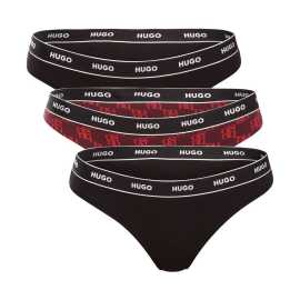 3PACK dámske tangá HUGO viacfarebná (50545703 641) XL.
Dámske tangá HUGO kombinujú čistý moderný dizajn s dôrazom na pohodlie.
Mäkký materiál pre prirodzený komfort
Tangá HUGO sú vyrobené z mäkké a priedušnej bavlny s prímesou elastanu.
Moderný minimalistický štýl ocenia všetky ženy
Elegantný dizajn s čistými líniami dopĺňa výrazný tkaná guma v páse s logom značky, ktorý dodáva tangám moderný športový vzhľad.
Prečo si vybrať tangá HUGO

Prémiový bavlnený materiál s elastanom: Mäkký, pohodlný a pružný.
Značková tkaná guma: Štýlový detail, ktorý dobre drží.
Čistý a nadčasový dizajn: Ideálny na každý deň aj na výnimočné príležitosti.

Značka HUGO – pre sebavedomý a moderný štýl
HUGO je súčasťou svetoznámej módnej značky zameranej na moderný štýl, kvalitu a originalitu.
Ako sa starať o dámske tangá HUGO
Aby si tvoje tangá zachovali svoj vzhľad a kvalitu čo najdlhšie, odporúčame:

Pranie: Per pri 40 ° C, najlepšie naruby, pre dlhšiu životnosť farieb aj gumy.
Sušenie: Nedávaj do sušičky - suš je voľne na vzduchu.
Žehlenie: Možno na nižší stupeň pre bavlnu, ale vyhýbaj sa žehleniu cez gumu.

Tip: Staň sa odborníkom na údržbu spodnej bielizne vďaka radám v našom článku a dopraj svojim obľúbeným kúskom starostlivosť, ktorú si zaslúžia.