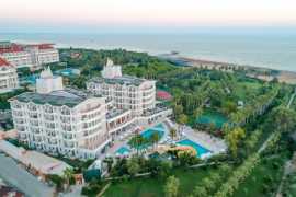 Turecko Side Royal Atlantis Beach 12 dňový pobyt Ultra All inclusive Letecky Letisko: Bratislava August 2026 ( 7/08/26-18/08/26)
