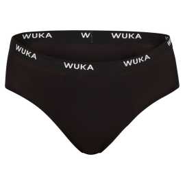 Menštruačné nohavičky WUKA Ultimate™ Midi Brief - Medium (WUKA003) 6XL.
Menstruační kalhotky WUKA Ultimate Midi Brief Medium Flow zcela nahrazují tampony i vložky - jsou určeny pro normální a silnější menstruaci.
Každé kalhotky WUKA mají superabsorbční klín složený z několika vrstev.
Velikosti WUKA
Upozorňujeme, že menstruační kalhotky jsou zboží hygienické povahy, které po vyjmutí z obalu není možné vrátit.



Velikost
2XS
XS
S
M
L
XL
2XL
3XL
4XL
5XL
6XL


Boky
80-85
85-90
90-95
95-100
100-105
105-110
110-115
115-120
120-125
125-130
130-135



Složení
Vnější: 95 % Tencel™ Modal, 5 % elastanVnitřní vložka: 80 % polyester, 20 % elastan, prodyšný TPU, 95 % bavlna, 5 % elastan
Prádlo bylo certifikováno podle STANDARDU 100 společností OEKO-TEX®.
Navrženo ve Velké Británii, vyrobeno v Číně.
O značce WUKA
V roce 2017 vznikla značka WUKA jako první výrobce opakovaně použitelných a nepropustných menstruačních kalhotek ve Velké Británii.
Všechny kalhotky mají vysoký a široký klínek, který zadržuje krev i úniky moči, lze je tedy používat i při inkontinenci.

Kalhotky samotné jsou vyrobené z různých udržitelných materiálů – tencel, biobavlna či recyklovaný nylon.
Všechny modely jsou veganské.
Vybrat si můžete hned z několika savostí.
Kalhotky WUKA neobsahují žádné PFAS (perfluorované a polyfluorované látky), které v minulosti používala třeba známá značka THINX.
Jsou navržené ve Velké Británii a vyrobené v Číně v továrně, kterou provozuje rodina 3 sester, s certifikací GOTS a BCI a auditem továrny na férové pracovní podmínky.

Více informací najdete v článku Menstruační kalhotky a plavky WUKA.
Od roku 2023 je WUKA nositelem certifikace B Corporation®
Certifikaci B Corporation uděluje firmám celosvětová nezisková organizace B Lab.
Písmenko B je z anglického slova 
