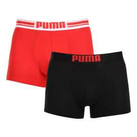 2PACK pánske boxerky Puma viacfarebné (651003001 786) M, trenky.
Užite si dokonalú kombináciu pohodlia a moderného štýlu s pánskymi boxerkami Puma.
Kvalitný materiál, ktorý vás nesklame
Boxerky sú vyrobené z prvotriednej bavlnenej zmesi s prímesou elastanu, ktorá zaručuje ich mäkkosť, priedušnosť a pružnosť.
Moderný dizajn a presný strih na každodenné nosenie
Nadčasové farebné prevedenie si nájde miesto v šatníku každého štýlového muža.
Prečo si kúpiť boxerky Puma

Štýlový a moderný dizajn: Minimalistický vzhľad s pohodlným elastickým pásom dodáva boxerkám elegantný štýl vhodný pre každého muža.
Kvalitný materiál: Zmes bavlny a elastanu poskytuje mäkkosť, priedušnosť a odolnosť, takže boxerky sa dokonale prispôsobia vášmu telu a dlho vydržia.
Presný strih a dokonalá podpora: Dlhšie nohavice poskytujú dostatočné krytie a zabraňujú odieraniu stehien.

Spodná bielizeň Puma sa hodí nielen športovcom
Značka Puma je známa po celom svete vďaka svojmu oblečeniu a spodnej bielizni, ktorú nosia slávni športovci.
Ako sa starať o boxerky Puma
Aby vám nové boxerky dlho vydržali, odporúčame dodržiavať tieto pokyny.

Pranie: Odporúčame prať pri maximálnej teplote 40 °C, aby sa zachovala kvalita materiálu.
Žehlenie: Nežehlite, aby ste nepoškodili elastické vlákna.
Sušenie: Neodporúča sa používať sušičku, aby boxerky nestratili svoju pružnosť a tvar.

Tip: Hľadanie obľúbenej spodnej bielizne môže byť beh na dlhé trate, preto chceme, aby vám obľúbené kúsky dlho vydržali.