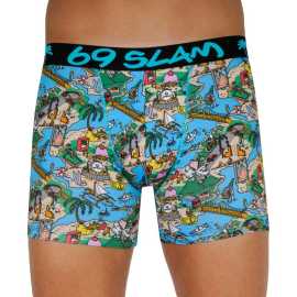 Pánske Boxerky 69SLAM fit bali (MBYBAL-PO) XXL, trenky.
Pánske boxerky 69SLAM fit sú predstaviteľom dlhšieho vyhotovenia strihu.
