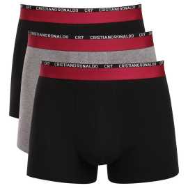 3PACK pánske boxerky CR7 viacfarebné (8100-49-2749) L, trenky.
Pánske boxerky CR7 sú ideálnou voľbou pre každodenné nosenie aj aktívny životný štýl.Bavlnený materiál s prímesou elastanu je príjemný na dotyk, dobre odvádza vlhkosť a hodí sa aj pre citlivú pokožku.Dlhšie nohavičky a priliehavý strih zabezpečia pohodlie a voľnosť pohybu po celý deň.
Kvalitný materiál pre celodenný komfort
Boxerky sú vyrobené z bavlny s prímesou elastanu.Bavlna je jemná na dotyk, priedušná a prirodzene odvádza vlhkosť od pokožky.Elastan zabezpečuje dostatočnú pružnosť — boxerky sa prispôsobia postave a neobmedzujú ťa v pohybe ani pri dlhšom nosení.
Klasický strih pre maximálne pohodlie
Boxerky majú dlhšie nohavičky, ktoré sa nerolujú a poskytujú extra krytie a podporu — hodia sa ako pod oblek, tak na šport aj každodenné nosenie.Priliehavý strih sa prispôsobí postave, vytkávaná guma v páse drží boxerky pevne na mieste bez zarezávania alebo nepríjemného tlaku.
Prečo by si mal boxerky CR7 vyskúšať

Bavlnený materiál:jemný, priedušný a príjemný aj pre citlivú pokožku
Prímes elastanu:boxerky sa prispôsobia postave a neobmedzujú pohyb
Dlhšie nohavičky:extra krytie a podpora, nerolujú sa
Vytkávaná guma v páse:drží na mieste, netlačí ani pri dlhšom nosení
Udržateľná výroba:CR7 stavia na prírodných materiáloch a udržateľnom prístupe

Spodná bielizeň CR7 — štýl aj udržateľnosť v jednom
CR7 je značka pre oblečenie a spodnú bielizeň futbalistu Cristiana Ronalda, ktorý na drese nosí číslo 7.Udržateľná značka módnej spodnej bielizne bola v Európe uvedená v roku 2013.Fanúšikovia Ronalda si tak môžu užívať nielen jeho športové výsledky, ale aj spodnú bielizeň, ktorá sa vyrába udržateľne a z prírodných materiálov.
Ako sa starať o svoje boxerky CR7?
Aby ti tieto boxerky vydržali čo najdlhšie a zachovali si svoj tvar a vlastnosti, odporúčame držať sa nasledujúcich pokynov:

Pranie:Per v práčke na max.40 °C s jemným pracím prostriedkom, ideálne po rubovej strane pre zachovanie kvality materiálu.
Sušenie:Môžeš ich sušiť v sušičke na nízku teplotu, pre dlhšiu životnosť však odporúčame sušenie na vzduchu.
Žehlenie:Ak je treba, žehlite na nízku teplotu vhodnú pre bavlnu.

Tip:Nájsť ten pravý kúsok spodnej bielizne, ktorý ti dokonale sadne, je niekedy náročné.Keď už ho nájdeš, stojí za to sa oň dobre starať, aby ti dlho vydržal.Rady, ako na to, nájdeš v našom článku.