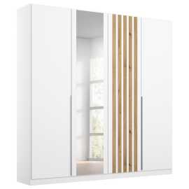 Rauch Möbel SKRIŇA S OTOČNÝMI DVERAMI, biela, dub artisan, 181/210/54 cm.