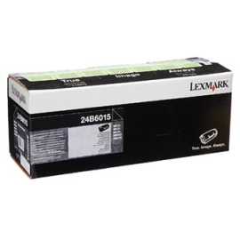 Lexmark 24B6015 čierny (black) originálny toner.
Originálny toner = záruka priamo od výrobcu tlačiarne
100 % použitie v tlačiarni - bezproblémové fungovanie s vašou tlačiarňou
Použitím originálnej náplne predlžujete životnosť tlačiarne
Osvedčená špičková kvalita - vysoko kvalitná a spoľahlivá tlač originálnou tlačovou kazetou od prvej do poslednej stránky
Trvalé a profesionálne výsledky tlače - dlhodobá udržateľnosť tlače
Kratšia prodleva pri tlači stránok
Garancia Vašej spokojnosti s použitím našej originálnej náplne
Zabezpečujeme bezplatnú recykláciu originálnych náplní
Zlyhanie náplne v menej ako 1% prípadov
Jednoduchá a rýchla výmena náplne

Kód výrobcu: 24B6015