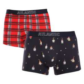 2PACK pánske boxerky Atlantic viacfarebné (2GMH-019) L, trenky.
Vylepšite svoj šatník s týmto výhodným balíkom pánskych boxeriek Atlantic.
Kvalitný materiál pre vaše maximálne pohodlie
Boxerky sú vyrobené zo zmesi bavlny a elastanu, ktorá im dodáva mäkkosť, priedušnosť a potrebnú pružnosť.
Jednoduchý dizajn pre štýlových mužov
Každé boxerky majú vykrojenú elastickú pásku s logom Atlantic, ktorá dodáva moderný vzhľad a zároveň udržiava boxerky bezpečne na mieste, nikde nič netlačí ani netrhá.
Prečo by ste mali vyskúšať boxerky Atlantic

Jednoduchý dizajn na každý deň: Boxerky, ktoré sa dajú ľahko kombinovať s iným oblečením a spestria váš šatník.


Pružný a pohodlný materiál: Kombinácia bavlny a elastanu poskytuje príjemný pocit na tele a dokonale sa prispôsobí vášmu pohybu.


Pevne tkaná guma: Guma s logom Atlantic nielen dobre vyzerá, ale zároveň zaisťuje, že boxerky zostanú na svojom mieste bez nepríjemného zaškrtenia.

Spodná bielizeň Atlantic spája pohodlie a moderný dizajn
Obľúbená poľská značka spodnej bielizne Atlantic vás presvedčí, že na kvalitné boxerky, trenírky alebo slipy nemusíte minúť celú výplatu.
Ako sa starať o boxerky Atlantic
Pre dlhú životnosť a zachovanie pohodlia je dôležitá správna starostlivosť.

Pranie: Boxerky odporúčame prať pri teplote 30°C, aby sa zachovala pružnosť a farba materiálu.


Sušenie: Neodporúčame sušenie v bubnovej sušičke, aby sa nepoškodila pružnosť elastanu.

Tip: Staňte sa expertom na údržbu spodnej bielizne vďaka tipom v našom článku a doprajte svojim obľúbeným kúskom starostlivosť, akú si zaslúžia.