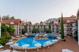 Turecko Alanya Quattro Family Club Dem 8 dňový pobyt Ultra All inclusive Letecky Letisko: Košice August 2026 ( 3/08/26-10/08/26)