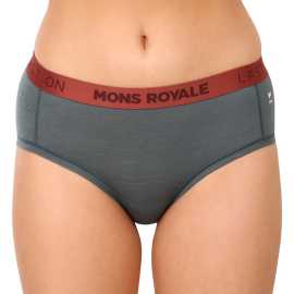 KOUKNOUT NA PRODUKT Dámske nohavičky Mons Royale merino viacfarebné (100043-1169-368) L.
Hľadáte nohavičky z merino vlny?
Dámske nohavičky Mons Royale sú vyrobené z kvalitného ľahkého úpletu merino vlny, majú športovú gumu s nápisom Mons Royale.
Čo sa pranie týka - naše odporúčanie je prať maximálne na 40 ° C a nesušiť je v sušičke, inak sa môže stať, že už nohavičky nebude možné nosiť - viac sa dozviete nižšie v klasických informáciách o produkte.