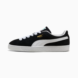 Puma Suede Classic 40,5. Ikona ulice  Tenisky Puma Suede Classicsú legendou, ktorá definuje mestský štýl od roku 1968. Od breakdanceových parketov 80. rokov až po dnešnú streetwearovú scénu, ich nadčasový dizajn a pohodlie z nich robia nevyhnutný kúsok pre každého, kto chce vyzerať štýlovo a cítiť sa skvele. Výhody  Prémiový semišový zvršok - elegantný vzhľad a odolnosť. Gumová podrážka - skvelá trakcia a odolnosť. Široká škála farieb - od klasickej čiernej až po výrazné odtiene. PUMA Formstrip - ikonický prúžok na boku pre autentický vzhľad.   Puma Suede Classic - keď chcete spojiť históriu s moderným štýlom.Vrch - koža  Kožené vrchy nemajú konkurenciu, čo sa prispôsobivosti týka. Po pár noseniach ti bude pripadať, že boli stvorené priamo pre teba. Trošku sa navyše roztiahnu a spohodlnia, takže sa neboj, pokiaľ ti najskôr pripadajú trochu tesnejšie a tvrdšie. Koža je navyše skvelá v odolnosti a dobre sa udržuje.Podrážka - guma  S gumovou podrážkou sa proste nedá nič pokaziť. Dlho vydrží, ľahko sa čistí a má skvelú trakciu.