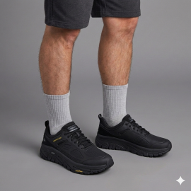 Skechers arch fit road walker - recon 41. Pohodlie a podpora na každom kroku Vydajte sa na cestu plnú pohodlia a podpory. Outdoorové tenisky Skechers Relaxed Fit®: Arch Fit® Road Walker - Recon sú ideálne na dlhšie prechádzky a náročnejší terén. Vďaka vodeodolnému zvršku, pohodlnej stielke Arch Fit® a podrážke Goodyear® sa môžete spoľahnúť na pohodlie , ktoré vydrží. Výhody  Vložka Arch Fit® - podiatricky navrhnutá podpora klenby. Relaxed Fit® - viac priestoru pre prsty a prednú časť chodidla. Vyberateľná stielka - prispôsobí sa tvaru chodidla, tlmí nárazy a rozkladá hmotnosť. Podrážka Goodyear® - vynikajúca trakcia, stabilita a odolnosť. Vodoodpudivý zvršok s úpravou 3M® Scotchgard® - odolnývoči vlhkosti.   Skvelá voľba pre každého, kto rád objavuje - pohodlne, bezpečne a štýlovo.Vrch - koža  Kožené vrchy nemajú konkurenciu, čo sa prispôsobivosti týka. Po pár noseniach ti bude pripadať, že boli stvorené priamo pre teba. Trošku sa navyše roztiahnu a spohodlnia, takže sa neboj, pokiaľ ti najskôr pripadajú trochu tesnejšie a tvrdšie. Koža je navyše skvelá v odolnosti a dobre sa udržuje.Vložka Arch Fit od spoloč nosti Skechers je špeciálne navrhnutá stielka s podporou klenby, ktorá rovnomerne rozkladá hmotnosť a znižuje tlak na chodidlo. Bola vyvinutá v spolupráci s podiatrami, pomáha zlepšovať držanie tela a poskytuje maximálne pohodlie aj pri dlhodobom nosení.Tip: Ak si neviete rady, ako si vlastne vybrať tie správne topánky do hôr, pozrite si náš článok, ktorý vám pomôže s výberom.