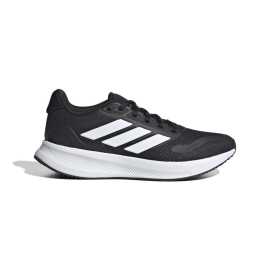 adidas Runfalcon 5 Shoes 38 2/3. adidas Pohodlné šnurovacie tenisky vyrobené čiastočne z recyklovaných materiálov   Juniorské tenisky adidas prinášajú deťom pohodlie a štýl pri každej aktivite. Modernizované pre maximálne pohodlie sú tieto minimalistické retro topánky ideálne pre malých dobrodruhov. Medzipodrážka Cloudfoam poskytuje mäkké odpruženie a textilný zvršok zaručuje príjemnú priedušnosť. Vďaka klasickému šnurovaniu perfektne sedia a umožňujú voľný pohyb bez obmedzení. Navyše sú tieto tenisky vyrobené s ohľadom na životné prostredie - obsahujú minimálne 20 % recyklovaných materiálov.  Výhody    Pohodlná medzipodrážka Cloudfoam pre mäkké odpruženie  Priedušný textilný zvršok pre chladivý komfort  Klasické šnurovanie pre dokonalé prispôsobenie  Šetrné k životnému prostrediu - minimálne 20 % recyklovaných materiálov                            S týmito teniskami adidas budú deti pripravené na každé dobrodružstvo s ľahkosťou a rešpektom k prírode.Vrch - textília  Textilné vrchy sú úplne ideálne pre svoju priedušnosť do teplejších dní. Len pozor na odieranie, s odolnosťou je to trochu horšie ako napríklad pri koži.Medzipodošva - Cloudfoam  Kto nevyskúšal, nepochopí. Pena Cloudfoam sa vyznačuje vynikajúcou tlmiacou schopnosťou a ľahkosťou. Tenisky sú tak extrémne pohodlné, pružné a skoro nič nevážia.Podrážka - guma  S gumovou podrážkou sa proste nedá nič pokaziť. Dlho vydrží, ľahko sa čistí a má skvelú trakciu.