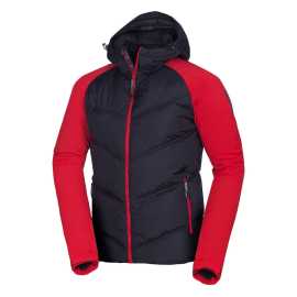 NORTHFINDER Men Jacket Loren XL. NORTHFINDER Pánska bunda Loren - prechodná bunda Táto prechodná bunda vás udrží v teple a pohodlí, nech už pôjdete kamkoľvek! Kombinácia inovatívneho 3-vrstvového softshellu a ľahkého materiálu prináša ideálnu rovnováhu medzi ochranou a priedušnosťou. Izolácia podobná páperiu ponúka skvelé teplo bez zbytočnej hmotnosti a vďaka ekologickejvodoodpudivej úprave bez PFC si môžete byť istí, že sa nestratíte ani v ľahkom daždi. Univerzálny strih a jednoduchá údržba z nej robia perfektnú bundu na každý deň! Výhody  Kombinácia materiálov pre maximálne pohodlie: Odolný softshell vás ochráni pred vetrom, zatiaľ čo ľahšie vrstvy zabezpečia voľnosť pohybu. Zateplenie pripomínajúce perie: Syntetická výplň vás udrží v teple bez toho, aby bundu zaťažovala, vďaka čomu sa pohodlne nosí celý deň. Vodoodpudivá ekologická úprava: Bez PFC - skvelá voľba, ak vám záleží na pobyte vonku. Šikovné detaily: ochrana zipsupri brade a sťahovací lem, vďaka ktorému sa bunda ľahko nastavuje. Jednoduchá údržba.   S touto bundou budete pripravení čeliť akémukoľvek počasiu.