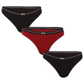 3PACK dámske tangá BOSS viacfarebné (50510030 966) XXL. Dámske tangá Hugo Boss
Hľadáte kvalitnú a pohodlnú spodnú bielizeň? Potom sú tieto tangá od svetoznámej značky Hugo Boss určené práve pre vás!Dámske tangá Hugo Boss sú ideálne pre ženy, ktoré majú rady pohodlie pri akejkoľvek voľnočasovej aktivite a každodennom nosení. Vďaka použitému materiálu sa v nich budete celý deň cítiť ako v bavlnke. K tangám odporúčame dokúpiť podprsenku, pretože celá súprava vyzerá úplne božsky! :)Viac sa dozviete nižšie v klasických informáciách o produkte.
