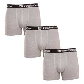 3PACK pánske boxerky Horsefeathers Dynasty heather gray (AM067C) XL, trenky. Horsefeathers – 3pack pánske boxerky
Pre milovníkov boxerok tu máme jednu lahôdku od českej značky Horsefeathers. Dlhší strih a športová guma zaručujú komfort pri akomkoľvek pohybe. A verte, že chalani z Horsefeathers majú s pohybom skúsenosti. Príjemný elastický materiál s prevahou bavlny je stávkou na istotu. Pokiaľ hľadáte praktický, ale napriek tomu parádny darček, tak môžete prestať, pretože ste ho práve objavili.
- Guma – športová