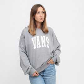 Vans Stadium Loose Crew S. Štýlová mikina Vans Dlhé rukávy, pohodlný strih a nadčasový dizajn. Mikina Stadium French Terry Crew Sweatshirt od spoločnosti Vans kombinuje príjemnú bavlnenú zmes s ťažším materiálom, aby ste sa cítili pohodlne po celý deň. Výrazné logo Vans® umiestnené na hrudi dodáva mikine štýlový a moderný vzhľad, ktorý zaujme na prvý pohľad. Výhody  Pohodlný, ťažší materiál Štýlová potlač loga Vans® Klasický strih s výstrihom a dlhými rukávmi Kvalitná potlač na prednej strane Ideálne na každodenné nosenie   Dodajte svojmu šatníku štýl a pohodlie s touto mikinou Vans. Ideálna voľba na každú príležitosť!Modelka meria 162 cm, váži 49 kg a má na sebe veľkosť M.