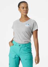 Helly Hansen W Nord Graphic Drop T-shirt XS. Helly Hansen W Nord Graphic Drop T-shirt XS