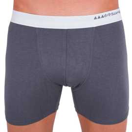 Pánske boxerky 69SLAM fit bamboo plain dark grey M, trenky.
Doprajte si každodenné pohodlie s výnimočne mäkkými bambusovými boxerkami 69SLAM.
Prvotriedny materiál pre maximálne pohodlie
Boxerky 69SLAM sú vyrobené zo zmesi bambusu, bavlny a spandexu.
Štýlový dizajn a premyslený strih
Farebný dizajn je nadčasová klasika, ktorá je nielen univerzálna, ale aj moderná.
Prečo si boxerky 69SLAM zamilujete

Vyrobené z prírodného a ekologického materiálu.
Výnimočne mäkké, pohodlné a jemné k pokožke.
Pružný strih, ktorý sa prispôsobí vášmu telu.
Moderný dizajn s kvalitnou tkanou gumou.

Spodná bielizeň 69SLAM, ktorá vám zdvihne náladu
69SLAM je obľúbená surferská značka z Bali, ktorá oslavuje život, umenie, kreativitu, dizajn a farby v každom detaile.
Ako sa starať o bambusové boxerky 69SLAM
Aby ste svoje boxerky udržali dlho v perfektnom stave, odporúčame vám dodržiavať tieto tipy.

Pranie: Odporúčame ručné pranie v studenej alebo mierne teplej vode.
Sušenie: Nesuš v sušičke.
Žehlenie: Žehlenie nie je potrebné a ani ho neodporúčame – môžeš tak poškodiť jemné bambusové vlákna.

Tip.