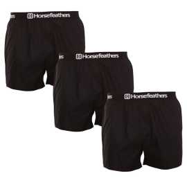 3PACK pánske trenky Horsefeathers Frazier black (AM096A) M, trenírky.
Ukážte svoj štýl a zmysel pre humor s pánskymi šortkami Horsefeathers.
Kvalitný materiál pre dokonalé pohodlie
Šortky Horsefeathers sú vyrobené zo 100 % bavlny, čo znamená, že vám ponúknu príjemný pocit na pokožke.
Originálny dizajn a pohodlné nosenie
Každý pár šortiek je vybavený jedinečnou potlačou, ktorá dodá vášmu šatníku štýl a moderný nádych.
Prečo si tieto šortky zamilujete?

Originálne potlače, ktoré dodajú zábavu každému dňu.


Pohodlný materiál a voľný strih pre celodenné pohodlie.


Kvalitné spracovanie od značky Horsefeathers, ktorá je synonymom štýlu a spoľahlivosti.

Pánske šortky Horsefeathers majú štýl
Slovo „horsefeathers“ znamená v angličtine „úplný nezmysel“, ale spodná bielizeň od rovnomennej značky vás presvedčí, že pri jej kúpe žiadny nezmysel nehrozí.
Ako sa starať o svoje nové šortky
Aby ste sa uistili, že vaše šortky zostanú čo najdlhšie v skvelej forme, dodržiavajte tieto pokyny:

Pranie: Perte pri maximálnej teplote 30°C s jemnými pracími prostriedkami.


Sušenie: Sušenie v bubnovej sušičke neodporúčame, aby sa materiál nezrazil alebo nepoškodil potlač.


Žehlenie: Šortky môžete žehliť pri nízkej teplote.

Tip: Staňte sa expertom na údržbu spodnej bielizne vďaka radám v našom článku a doprajte svojim obľúbeným kúskom starostlivosť, akú si zaslúžia.