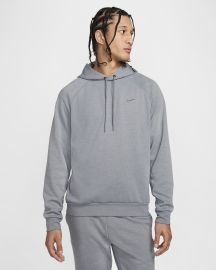 Nike Primary Fleece Mens Dri-FIT UV Pullover Performance Hoodie S.