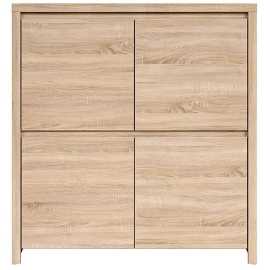 MID.YOU VYSOKÁ KOMODA, farba duba, 105/113/41 cm.