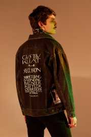 Bavlnená rifľová bunda Medicine čierna farba, prechodná.