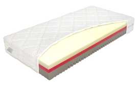 Matrac comfort antibacterial (silktouch) - penová - výber rozmeru.


	vrchný profil: viscoelastická – lenivá pena s hustotou 50 kg/m3
	stredný profil: antibakteriálna pena SANITIZED
	spodný profil: pena NIGHTFLY so špeciálnym prierezom
	FYZIOSYSTÉM – 7 zón tuhosti
	dve strany tuhosti: T2 - mäkká a T3 - stredná tvrdosť



Pri zdravotných problémoch Alergia, Bolesti krížov

 

Poťah SILK TOUCH – táto exkluzívna látka bola vyrobená s využitím nanotechnológií.

 

U matracov širších 160cm, a tiež matracov všetkých atypických rozmerov, sme nútení požadovať od zákazníka zálohu vo výške 20% z ceny. O výške zálohy Vás budeme kontaktovať e-mailom po uskutočnení objednávky maximálne do dvoch pracovných dní.