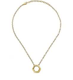 BREIL Moderný dámsky náhrdelník z ocele Hexagonia TJ3507.