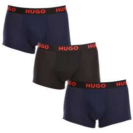 3PACK pánske boxerky HUGO viacfarebné (50496723 406) XL, trenky.
Stavte na nadčasovú eleganciu a špičkový komfort s pánskymi boxerkami HUGO.
Materiál, ktorý vám dokonale padne
Kombinácia vysokokvalitnej bavlny s prímesou elastanu zaručuje optimálnu kombináciu pohodlia a pružnosti.
Štýl, ktorý hovorí sám za seba
Striedma farebnosť je vhodná pre všetkých mužov, ktorí nemajú radi módne výstrelky.
Prečo si zamilujete boxerky HUGO

Prvotriedny materiál v kombinácii bavlny a elastanu.
Elegantný dizajn v klasických farbách.
Kratšie nohavičky pre väčšie pohodlie.

Spodná bielizeň Hugo pre milovníkov pohodlia a luxusu
Značka spodnej bielizne Hugo patrí do rodiny odevov Hugo Boss a vyniká kvalitnými materiálmi a precíznym spracovaním.
Ako sa starať o boxerky HUGO
Aby vaše obľúbené boxerky dlho vydržali, odporúčame dodržiavať tieto tipy.

Pranie: Per je pri teplote 40 °C.
Sušenie: Boxerky môžeš sušiť v sušičke na šetrný program.
Žehlenie: Pokiaľ je potrebné, žehli ich naruby pri nižšej teplote.

Tip: Staňte sa expertom na údržbu spodnej bielizne vďaka radám v našom článku a doprajte svojim obľúbeným kúskom starostlivosť, ktorú si zaslúžia.