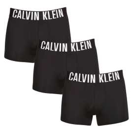 3PACK pánske boxerky Calvin Klein čierné (NB3775A-UB1) M, trenky.
Užívajte si maximálne pohodlie a luxus s pánskymi boxerkami Calvin Klein.
Kvalitný materiál pre celodenné pohodlie
Tieto boxerky sú vyrobené z prvotriednej zmesi bavlny a elastanu.
Elegantný dizajn a praktický strih
Tkaná guma s kontrastným logom Calvin Klein vytvárajú štýlový a nadčasový vzhľad.
Prečo si zamilujete boxerky Calvin Klein

Prvotriedny materiál: Kombinácia bavlny a elastanu zaručuje mäkkosť, priedušnosť a elasticitu pre maximálne pohodlie počas celého dňa.


Štýlový dizajn: Ikonické logo Calvin Klein s vyšívanou gumou dodáva boxerkám elegantný vzhľad vhodný na každú príležitosť.


Praktický strih: dlhšie nohavice a prispôsobivý strih poskytujú väčšie pohodlie a voľnosť pohybu, ideálne na bežné nosenie, do práce aj na voľný čas.

Spodnú bielizeň Calvin Klein milujú ľudia na celom svete
Pánska spodná bielizeň Calvin Klein patrí k stáliciam módneho priemyslu.
Ako sa starať o boxerky Calvin Klein
Aby si vaše nové boxerky zachovali svoj vzhľad a kvalitu čo najdlhšie, dodržiavajte tieto jednoduché pokyny:

Pranie: Perte ich pri maximálnej teplote 30 °C.


Sušenie: Sušenie v bubnovej sušičke sa neodporúča - najlepšou voľbou je sušenie na vzduchu.


Žehlenie: Boxerky nie je potrebné žehliť, čím ušetríte čas a námahu.

Tip: Hľadanie obľúbenej spodnej bielizne môže byť beh na dlhé trate, preto chceme, aby vám obľúbené kúsky dlho vydržali.