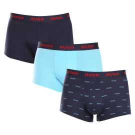 3PACK pánske boxerky HUGO viacfarebné (50480170 440) M, trenky.
Stavte na nadčasovú eleganciu a špičkový komfort s pánskymi boxerkami HUGO.
Materiál, ktorý vám dokonale padne
Kombinácia vysokokvalitnej bavlny s prímesou elastanu zaručuje optimálnu kombináciu pohodlia a pružnosti.
Štýl, ktorý hovorí sám za seba
Striedma farebnosť je vhodná pre všetkých mužov, ktorí nemajú radi módne výstrelky.
Prečo si zamilujete boxerky HUGO

Prvotriedny materiál v kombinácii bavlny a elastanu.
Elegantný dizajn v klasických farbách.
Kratšie nohavičky pre väčšie pohodlie.

Spodná bielizeň Hugo pre milovníkov pohodlia a luxusu
Značka spodnej bielizne Hugo patrí do rodiny odevov Hugo Boss a vyniká kvalitnými materiálmi a precíznym spracovaním.
Ako sa starať o boxerky HUGO
Aby vaše obľúbené boxerky dlho vydržali, odporúčame dodržiavať tieto tipy.

Pranie: Per je pri teplote 40 °C.
Sušenie: Boxerky môžeš sušiť v sušičke na šetrný program.
Žehlenie: Pokiaľ je potrebné, žehli ich naruby pri nižšej teplote.

Tip: Staňte sa expertom na údržbu spodnej bielizne vďaka radám v našom článku a doprajte svojim obľúbeným kúskom starostlivosť, ktorú si zaslúžia.