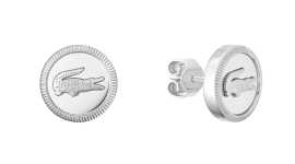 Lacoste Oceľové náušnice s krokodílom Memento 2040407.