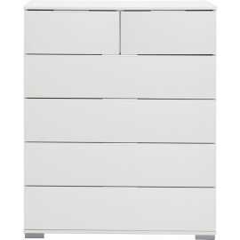 Carryhome KOMODA, biela, 82/102/42 cm.