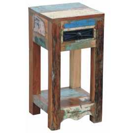 Landscape PRÍRUČNÝ STOLÍK, staré drevo, viacfarebná.
