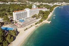 Chorvátsko Makarská riviéra Bluesun Hotel Jadran 5 dňový pobyt Raňajky Vlastná September 2026 (29/09/26- 3/10/26)