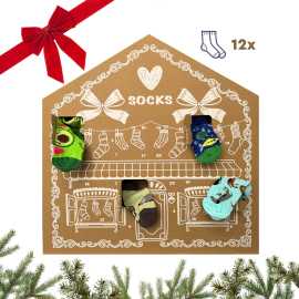 Calendrier de l'Avent 12x chaussettes pour enfants Dedoles (24DXV2) 27/30.
Profitez de la période précédant Noël d'une manière très amusante avec notre calendrier de l'Avent, dans lequel vous trouverez 24 pièces de chaussettes Dedoles aux couleurs vives et aux motifs amusants.
Les chaussettes joyeuses vous donneront le sourire tout au long de l'année.
Retournez dans votre enfance et attendez avec impatience la venue du Père Noël en portant les joyeuses chaussettes Dedoles.
Que contient le calendrier de l'Avent ?
12 paires de chaussettes Dedoles dans la taille choisie.
Les sous-vêtements Dedoles aux motifs joyeux amusent tout le monde
Les amusantes chaussettes Dedoles viennent de Slovaquie, mais leurs couleurs et leurs motifs amusent toute l'Europe.
Comment entretenir les chaussettes Dedoles
Pour que vos nouvelles chaussettes préférées durent longtemps, nous vous recommandons de suivre les recommandations suivantes.

Blanchisserie: Nous recommandons de laver les chaussettes à 40°C.


Séchage: Le sèche-linge n'est pas recommandé pour ces chaussettes.


Repassage: Les chaussettes ne nécessitent pas de repassage, ce qui vous permet de gagner du temps lors de leur entretien.

Conseil : Devenez un expert de l'entretien de la lingerie grâce aux conseils de notre article et donnez à vos pièces préférées le soin qu'elles méritent.