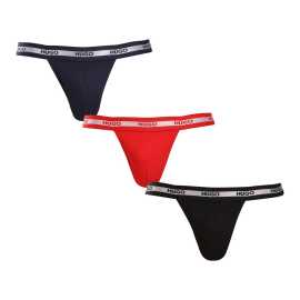 3PACK jockstraps pour hommes HUGO multicolore (50517882 964) S.
Profitez d'une liberté de mouvement maximale et d'un style moderne avec les chaussettes HUGO pour hommes.
Matériau de qualité pour un confort permanent
Les chaussettes sont fabriquées à partir d'un mélange de coton et d'élasthanne de haute qualité, qui garantit la douceur, la respirabilité et la flexibilité.
Un design moderne et une coupe sophistiquée pour des hommes sûrs d'eux
Le design minimaliste de ce jockstraps pour homme se caractérise par une ceinture élastiquée avec le logo HUGO, ce qui lui confère un look moderne.
Pourquoi les chaussettes HUGO valent la peine d'être essayées

Confort maximal: La matière douce en coton vous permettra de vous sentir bien tout au long de la journée.
Idéal pour le sport et un mode de vie actif: La coupe offre une grande liberté de mouvement et un soutien optimal là où c'est nécessaire.
Design moderne : Le look minimaliste avec des détails audacieux est la quintessence du style choisi.

Les sous-vêtements HUGO vous offrent un style et un confort uniques
Qui ne connaît pas la marque emblématique Hugo Boss ?
Comment entretenir vos chaussettes HUGO ?

Blanchisserie : Nous recommandons un lavage à une température maximale de 30 °C avec des couleurs similaires.
Séchage : Pour préserver l'élasticité de la matière, nous déconseillons le séchage en tambour.

Conseil : Trouver le sous-vêtement qui vous convient parfaitement peut s'avérer difficile.