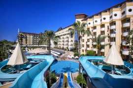 Turecko Alanya Saphir Hotel & Villas 10 dňový pobyt Ultra All inclusive Letecky Letisko: Praha September 2026 ( 3/09/26-12/09/26)