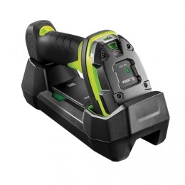 Zebra DS3678-SR3U42A0SFW, industrial barcode reader DS3678-SR 2D durable GREEN standard stand USB KIT.