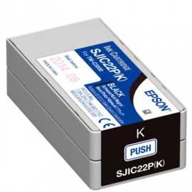Epson GJIC5(K) C13S020563 pre ColorWorks, čierna (black) originálna cartridge.
Tlač kvalitných farebných etikiet napríklad na nápojové obaly, obaly rôznych potravín či dokonca liekov
Odlište vaše výrobky od konkurencie vďaka farebným etiketám
Rýchloschnúce kvalitné atramentové pigmenty
Vytvárajte odolné štítky, ktoré sú odolné voči vode, rozmazaniu a vyblednutiu
Garancia Vašej spokojnosti s použitím našej čiernej (black) atramentovej cartridge

Kód dodávateľa: