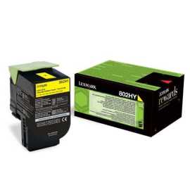 Lexmark 80C2HY0 žltý (yellow) originálny toner.
Originálny toner = záruka priamo od výrobcu tlačiarne
100 % použitie v tlačiarni - bezproblémové fungovanie s vašou tlačiarňou
Použitím originálnej náplne predlžujete životnosť tlačiarne
Osvedčená špičková kvalita - vysoko kvalitná a spoľahlivá tlač originálnou tlačovou kazetou od prvej do poslednej stránky
Trvalé a profesionálne výsledky tlače - dlhodobá udržateľnosť tlače
Kratšia prodleva pri tlači stránok
Garancia Vašej spokojnosti s použitím našej originálnej náplne
Zabezpečujeme bezplatnú recykláciu originálnych náplní
Zlyhanie náplne v menej ako 1% prípadov
Jednoduchá a rýchla výmena náplne

Kód výrobcu: 80C2HY0