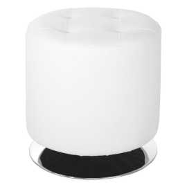 Dieter Knoll TABURETKA, kov, textil, 40/40/40 cm.