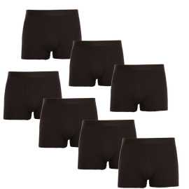 7PACK Boxers para homem Nedeto preto (7NDTB001) M.
Desfrute do máximo conforto com os boxers para homem Nedeto, concebidos para uma utilização diária e um visual elegante.
Material de alta qualidade para o máximo conforto
Os boxers Nedeto são fabricados com uma combinação de algodão e elastano, o que garante suavidade e flexibilidade.
O design elegante e o corte prático vão mantê-lo entretido
Os boxers Nedeto para homem têm um aspeto simples e minimalista, com uma cintura que segura firmemente mas não aperta.
Porque é que os boxers Nedeto não devem faltar no seu guarda-roupa

Adequado para uso diário e para desporto: Ideal para trabalho, relaxamento ou actividades físicas.


Calcinhas mais compridas: Proporcionam um maior conforto e apoio durante o movimento.


Borracha elástica de alta qualidade: As cuecas boxer mantêm-se firmes no sítio e são confortáveis durante todo o dia.


Óptima relação qualidade/preço: A embalagem inclui várias peças de boxers elegantes e confortáveis.

A marca checa Nedeto oferece roupa interior de qualidade a um preço excelente
Não só vendemos roupa interior Nedeto, como também apoiamos a sua produção.
Como cuidar dos seus boxers Nedeto
Para que estes boxers durem o máximo de tempo possível e mantenham o seu aspeto e elasticidade originais, recomendamos que siga estas diretrizes:

Lavandaria: As cuecas boxer são lavadas a 40°C, que é a temperatura ideal para eliminar a sujidade e manter a qualidade do material.


Secagem: Pode secá-las na máquina de secar roupa, mas a uma temperatura baixa para evitar danificar o elastano ou encolher o tecido.


Passar a ferro: Se necessário, pode passar os boxers a ferro a uma temperatura baixa adequada ao algodão.