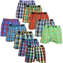 10PACK pánske trenky Styx športová guma (10B111234567890) XL, trenírky.
Hľadáte šortky, ktoré v sebe spájajú štýl, pohodlie a prvotriednu kvalitu?
Vysokokvalitná bavlna pre dokonalé pohodlie
Šortky sú vyrobené z prvotriednej 100 % bavlny, ktorá je nielen mäkká na dotyk, ale aj úžasne priedušná.
Klasický strih a moderný vzhľad
Vďaka voľnému strihu sa v týchto šortkách budete cítiť úplne pohodlne, pretože poskytujú dostatok priestoru na prirodzený pohyb.
Prečo by ste určite mali vyskúšať šortky Styx

100 % bavlna pre maximálne pohodlie: Šortky sú vyrobené z vysokokvalitnej bavlny, ktorá je mäkká, priedušná a jemná k pokožke, čo zaručuje pohodlie počas celého dňa.
Športový tkaný elastický: Pevná, ale pohodlná guma s logom Styx drží šortky na mieste bez nepríjemného zarezávania alebo uvoľňovania.
Česká výroba a kvalitné spracovanie: Styx je tradičná česká značka, ktorá sa pýši precíznym spracovaním, odolnosťou a dlhou životnosťou výrobkov.

Česká značka Styx ponúka zábavu aj prvotriednu kvalitu
Spodnú bielizeň Styx si obľúbia najmä tí, pre ktorých je dôležitá individualita.
Ako sa starať o šortky Styx?
Aby ste si šortky udržali dlho v skvelej kondícii, odporúčame dodržiavať tieto tipy.

Pranie: Odporúčame prať pri teplote 30 °C, aby si bavlna zachovala svoju mäkkosť a farby zostali sýte.
Sušička: Sušenie v sušičke sa neodporúča, aby sa materiál nezrazil.
Žehlenie: Bavlnu je možné žehliť, ale odporúča sa nižšia teplota, aby nedošlo k poškodeniu látky.

Tip: Staňte sa expertom na údržbu spodnej bielizne vďaka radám v našom článku a doprajte svojim obľúbeným kúskom starostlivosť, ktorú si zaslúžia.