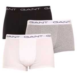 3PACK pánske boxerky Gant viacfarebné (900003003-093) 3XL, trenky.
Stavte na pohodlie a nadčasový vzhľad s pánskymi boxerkami GANT v nadčasovej farebnej kombinácii.
Prvotriedny materiál pre každodenné pohodlie
Boxerky sú vyrobené z kvalitnej zmesi bavlny a elastanu.
Moderný dizajn do práce aj na večerné rande
Jednoduchý dizajn dopĺňa vytkávaná guma v páse s logom GANT, ktorý je mäkký a netlačí.
Prečo by ste určite mali vyskúšať boxerky GANT

Kvalitný materiál a pohodlný strih:Mäkká bavlna s elastanom zaručuje pohodlie a skvelý strih.
Štýlový minimalistický dizajn: Klasické farebné prevedenie a vyšívané elastické logo pôsobia elegantne a moderne.
Univerzálnosť: Ideálne na každodenné nosenie, do práce, na šport aj na voľný čas.

Spodná bielizeň GANT pre štýlových mužov
Od roku 1949 je značka GANT synonymom precízneho remeselného spracovania a kvalitných materiálov.
Ako sa starať o pánske boxerky GANT
Aby vám spodná bielizeň dlho vydržala v skvelom stave, odporúčame dodržiavať tieto tipy.

Perte: Per ich pri maximálnej teplote 40 °C.
Sušenie: Boxerky môžeš sušiť v sušičke - odporúčame nastaviť šetrný program na nižšiu teplotu.
Žehlenie: Ak je to potrebné, môžeš ich žehliť na nízku teplotu, ideálne naruby.

Tip: Nájsť ten správny kus spodnej bielizne, ktorý vám dokonale padne, môže byť náročné.