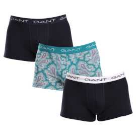 3PACK pánske boxerky Gant viacfarebné (902413033-340) XXL, trenky.
Stavte na pohodlie a nadčasový vzhľad s pánskymi boxerkami GANT v nadčasovej farebnej kombinácii.
Prvotriedny materiál pre každodenné pohodlie
Boxerky sú vyrobené z kvalitnej zmesi bavlny a elastanu.
Moderný dizajn do práce aj na večerné rande
Jednoduchý dizajn dopĺňa vytkávaná guma v páse s logom GANT, ktorý je mäkký a netlačí.
Prečo by ste určite mali vyskúšať boxerky GANT

Kvalitný materiál a pohodlný strih:Mäkká bavlna s elastanom zaručuje pohodlie a skvelý strih.
Štýlový minimalistický dizajn: Klasické farebné prevedenie a vyšívané elastické logo pôsobia elegantne a moderne.
Univerzálnosť: Ideálne na každodenné nosenie, do práce, na šport aj na voľný čas.

Spodná bielizeň GANT pre štýlových mužov
Od roku 1949 je značka GANT synonymom precízneho remeselného spracovania a kvalitných materiálov.
Ako sa starať o pánske boxerky GANT
Aby vám spodná bielizeň dlho vydržala v skvelom stave, odporúčame dodržiavať tieto tipy.

Perte: Per ich pri maximálnej teplote 40 °C.
Sušenie: Boxerky môžeš sušiť v sušičke - odporúčame nastaviť šetrný program na nižšiu teplotu.
Žehlenie: Ak je to potrebné, môžeš ich žehliť na nízku teplotu, ideálne naruby.

Tip: Nájsť ten správny kus spodnej bielizne, ktorý vám dokonale padne, môže byť náročné.