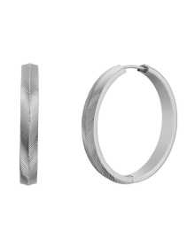 Fossil Slušivé kruhové náušnice Harlow Linear JF04668040.