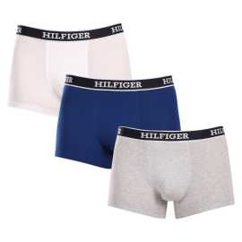 3PACK Herren Klassische Boxershorts Tommy Hilfiger mehrfarbig (UM0UM03185 0YZ) M.
Gönnen Sie sich zeitlosen Stil und höchsten Komfort mit den Herren-Boxershorts von Tommy Hilfiger.
Hochwertiges Material für maximalen Komfort
Die Tommy Hilfiger Boxershorts sind aus weicher, sehr angenehm zu tragender Baumwolle mit einem Hauch von Elastan gefertigt, was ihnen Flexibilität und Haltbarkeit verleiht.
Ikonischer Stil und präziser Schnitt
Die Boxershorts haben längere Beine, die nicht hochgekrempelt werden und ausreichend Abdeckung und Komfort bieten.
Warum Sie Tommy Hilfiger Boxershorts nicht verpassen dürfen

Hochwertige Baumwolle mit Elastan: Weich, atmungsaktiv und bequem für ganztägigen Tragekomfort.
Längeres Bein und elastischer Bund: Stabilität, Stil und kein Scrollen.
Elegantes und zeitloses Design: Ideal für den Alltag und besondere Anlässe.

Tommy Hilfiger Unterwäsche ist eine Garantie für höchste Qualität
Die Marke Tommy Hilfiger wurde vor fast 40 Jahren zu einer Ikone amerikanischer Kleidung, und ihre farbenfrohe Palette aus Blau, Rot und Weiß ist auf den ersten Blick zu erkennen.
Pflegehinweise für Tommy Hilfiger Boxershorts

Waschen: Per bei 30 °C.
Trocknen: Boxer können bei niedriger Temperatur im Wäschetrockner getrocknet werden.
Bügeln: Falls erforderlich, können sie bei einer niedrigeren Temperatur gebügelt werden.

Tip: Das perfekte Stück Unterwäsche zu finden, kann manchmal eine Herausforderung sein.