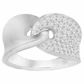 Swarovski Krásny prsteň s kryštálmi Guardian 5279057 52 mm.