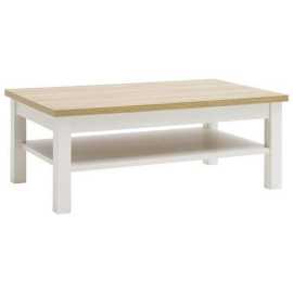 Livetastic KONFERENČNÝ STOLÍK, biela, farba duba, kompozitné drevo, 114/70/46 cm.