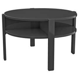 Ti'me KONFERENČNÝ STOLÍK, čierna, kompozitné drevo, 74,4/74,4/45,5 cm.